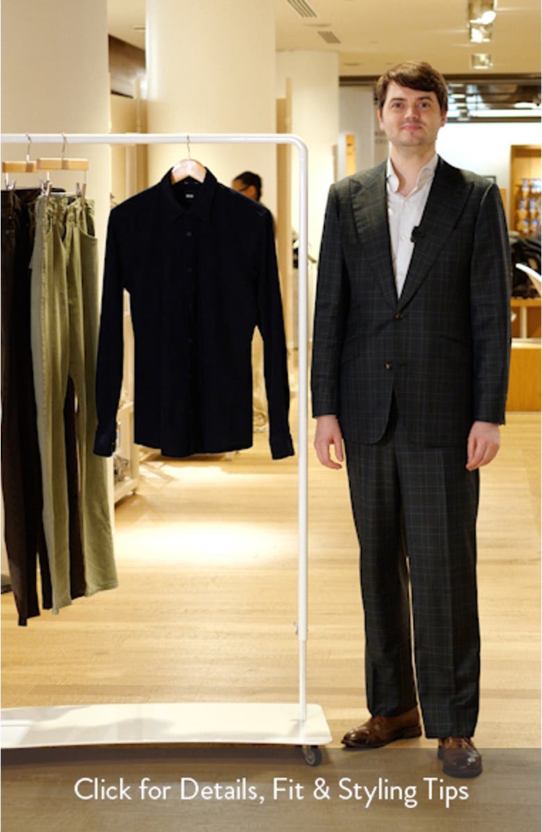 Roan Stretch Corduroy Button-Up Shirt, sales video thumbnail