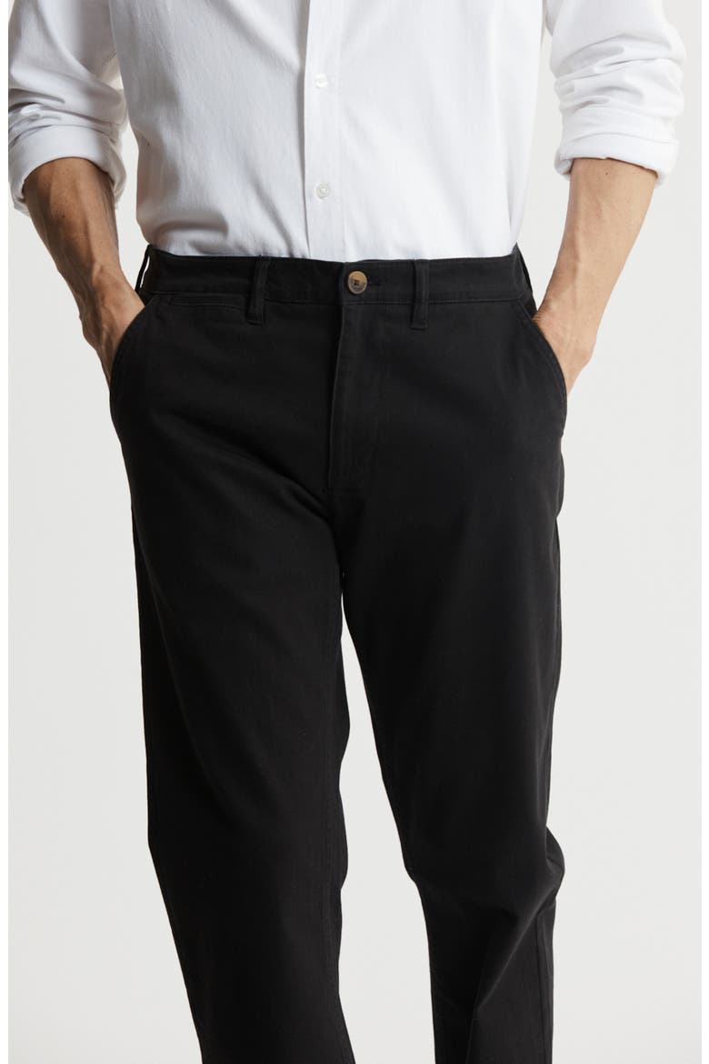Classic Straight Leg Pants, Alternate, color, BLACK