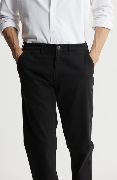 Jachs Classic Straight Leg Pants In Black