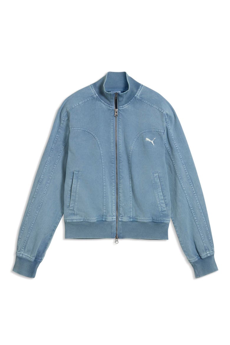 Future Twill Track Jacket, Main, color, COOL BLUE