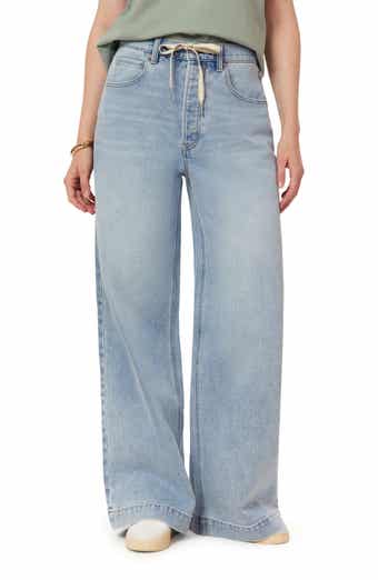 Scotch & Soda Drawstring Wide Leg Jeans