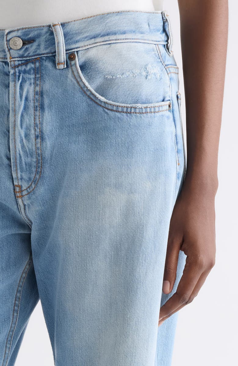 Acne Studios Loose Fit Jeans, Alternate, color, Light Blue