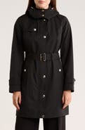 Michael Kors Water Resistant Belted Trench Coat