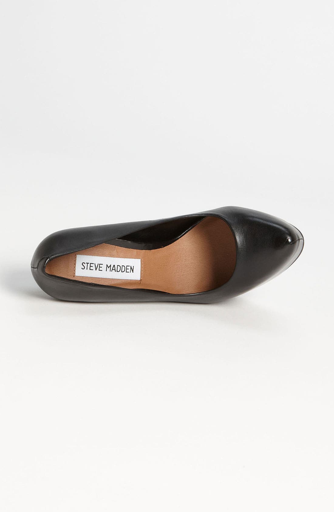 'Spikley' Pump, Alternate, color, BLACK LEATHER
