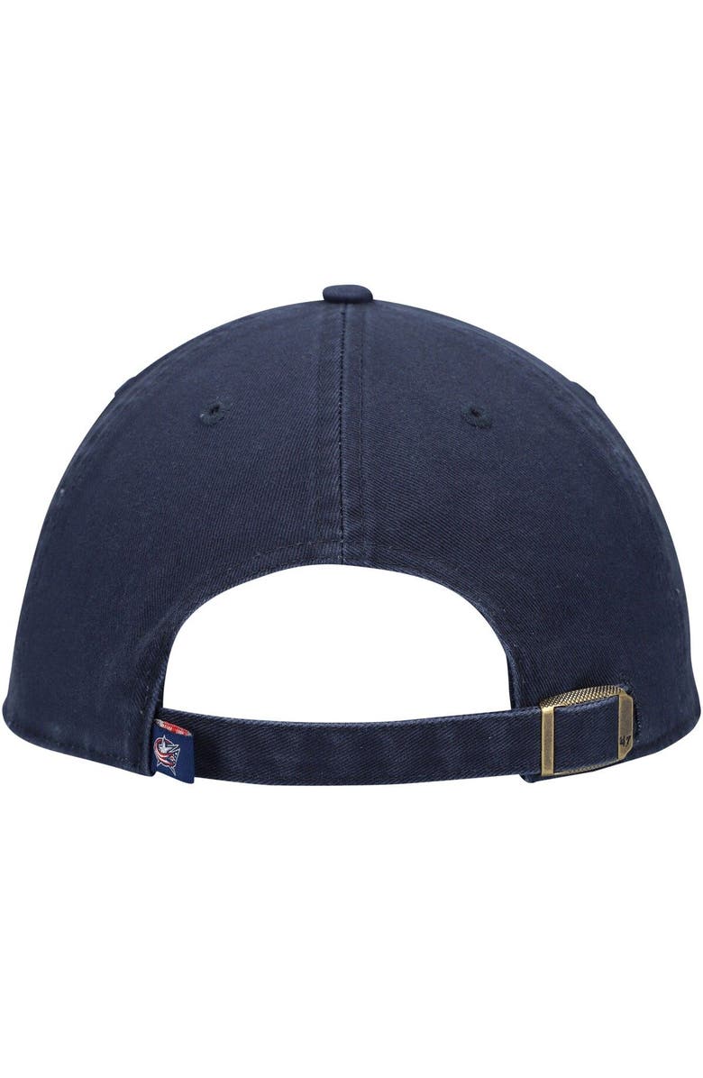 '47 Men's '47 Navy Columbus Blue Jackets Team Clean Up Adjustable Hat, Alternate, color, Navy