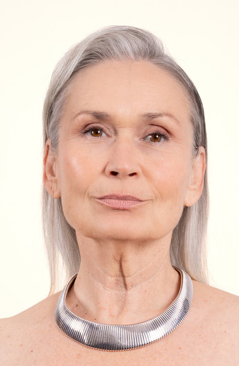 IVI Los Angeles Chunky Gaia Necklace, Alternate, color, Silver