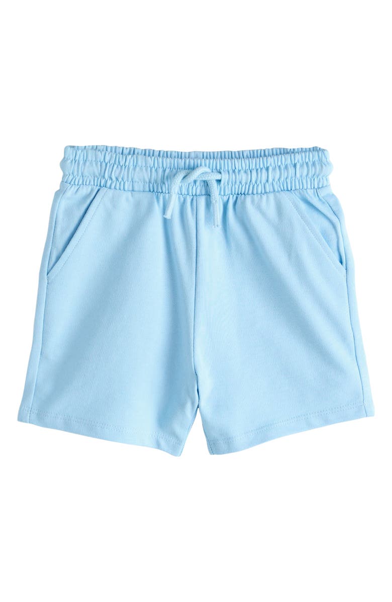 NEXT Kids' Core Jersey Shorts, Main, color, Blue