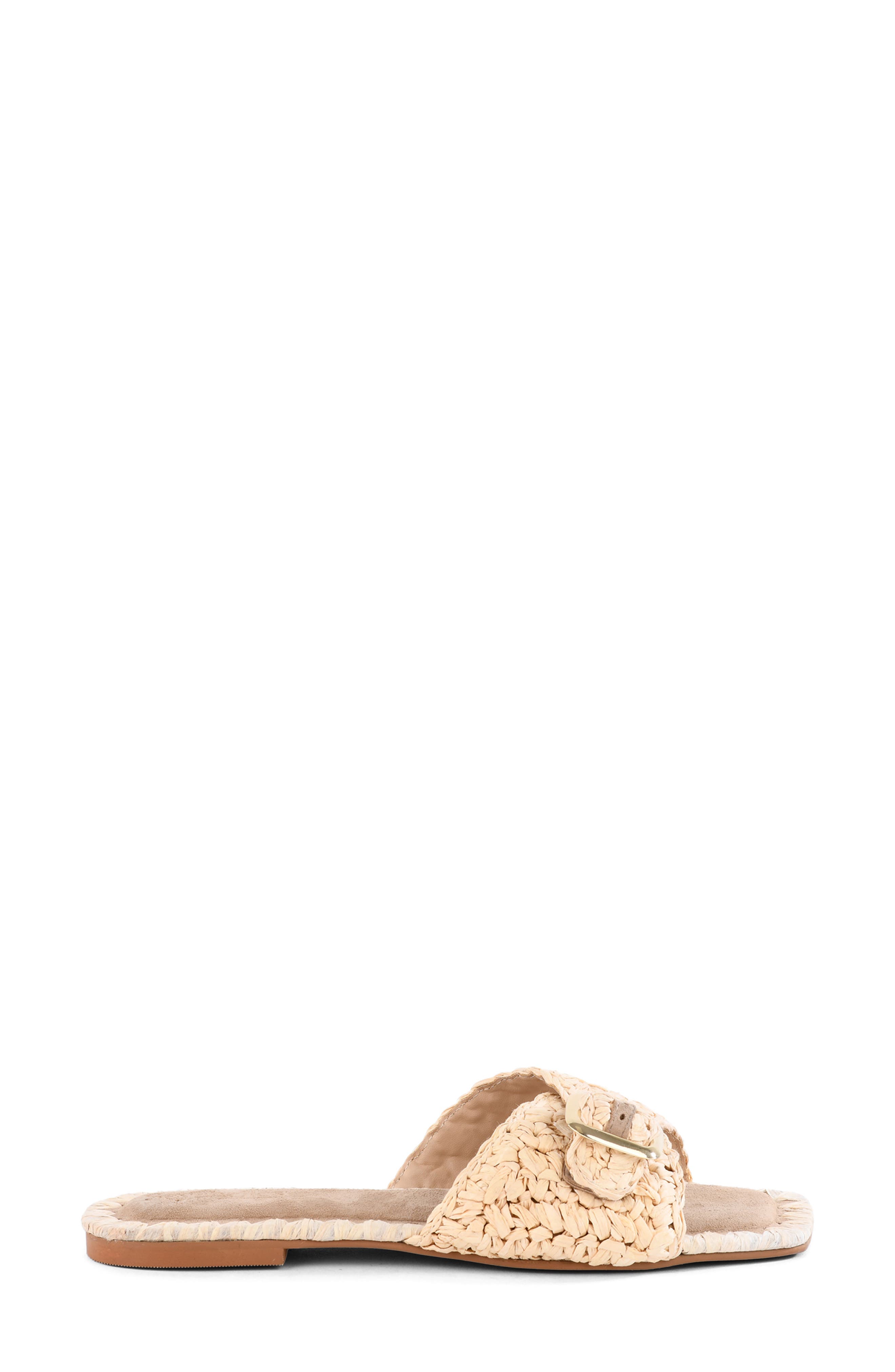 Seychelles Morning Brunch Woven Slide Sandal, Alternate, color, Natural