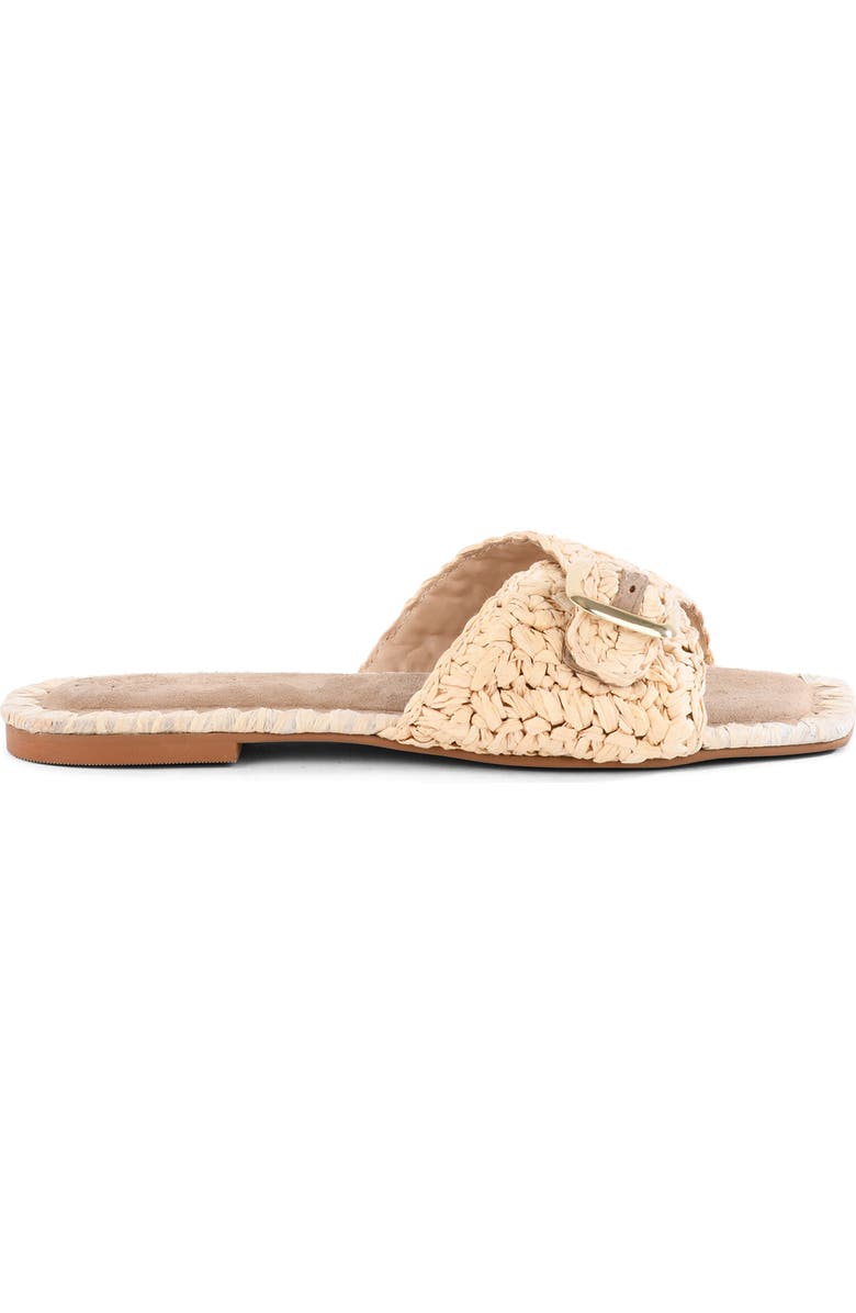 Seychelles Morning Brunch Woven Slide Sandal, Alternate, color, Natural