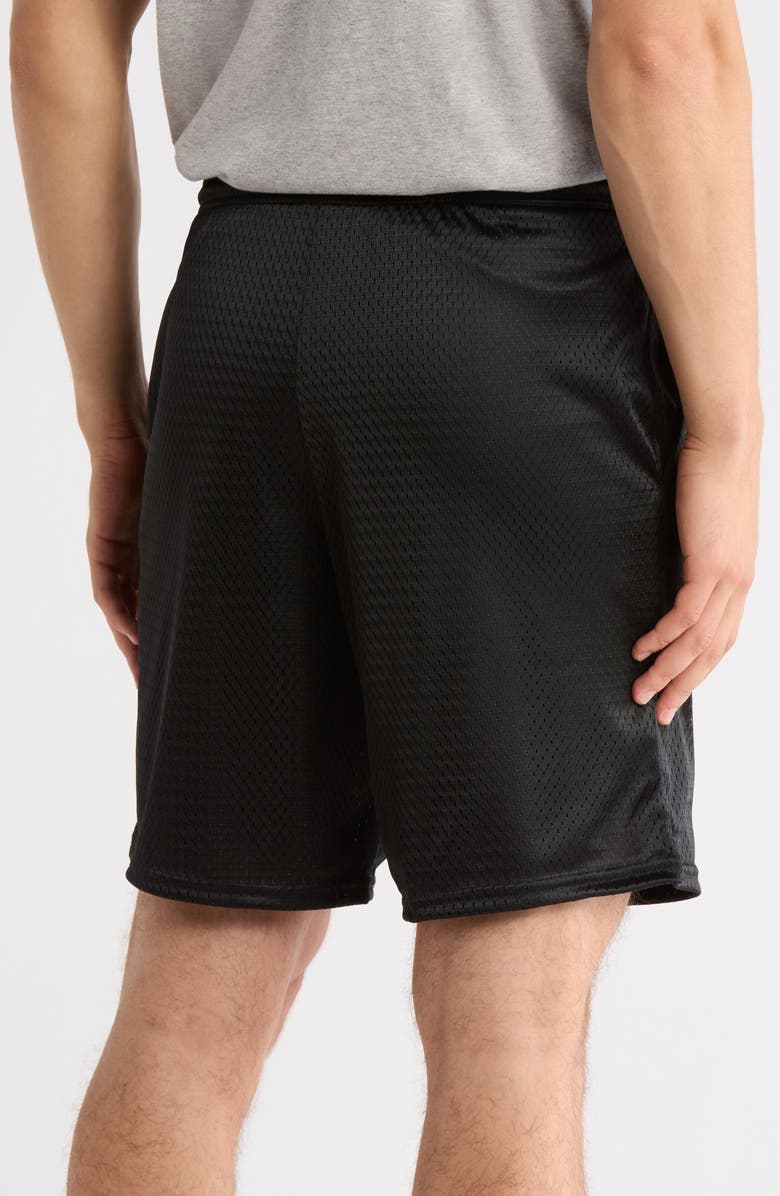 Hanes Mesh Sport Shorts, Alternate, color, Ebony