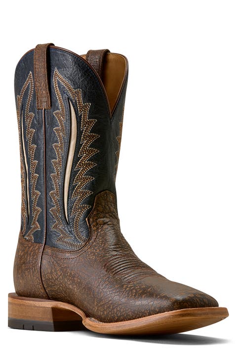 Gage Wide Square Toe Cowboy Boot
