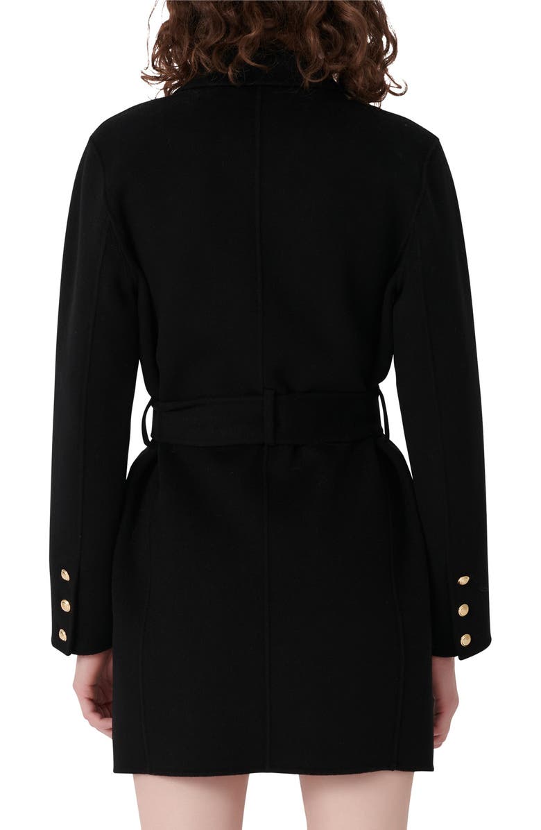 maje Wool Blend Jacket, Alternate, color, 