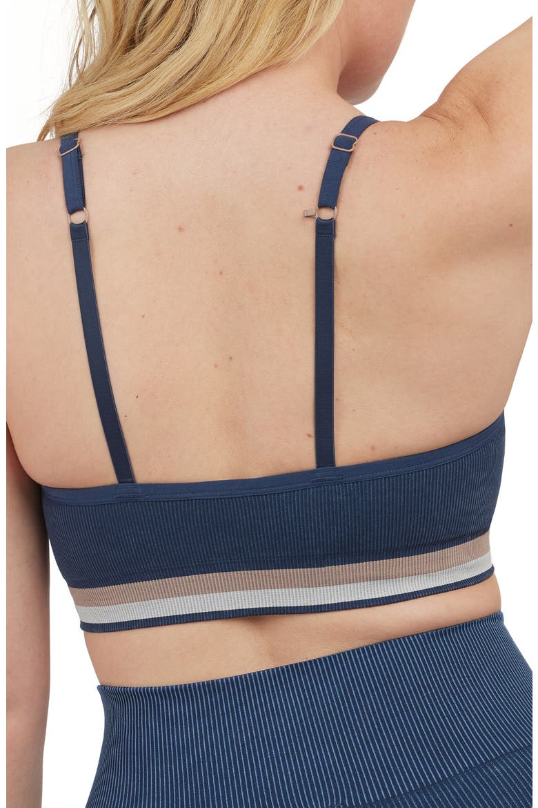 Acid Wash Seamless Sports Bra, Alternate, color, MIDNIGHT NAVY