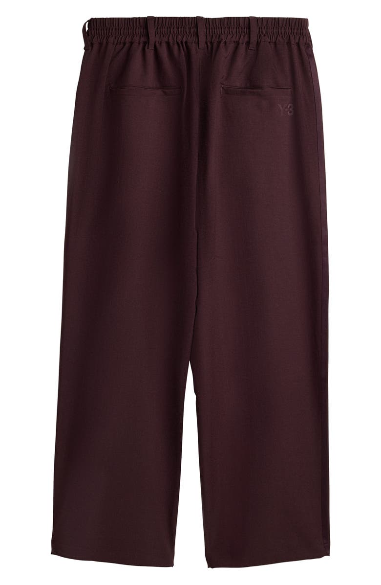 adidas 3-Stripes Sport Uniform Track Pants, Alternate, color, Shadow Maroon