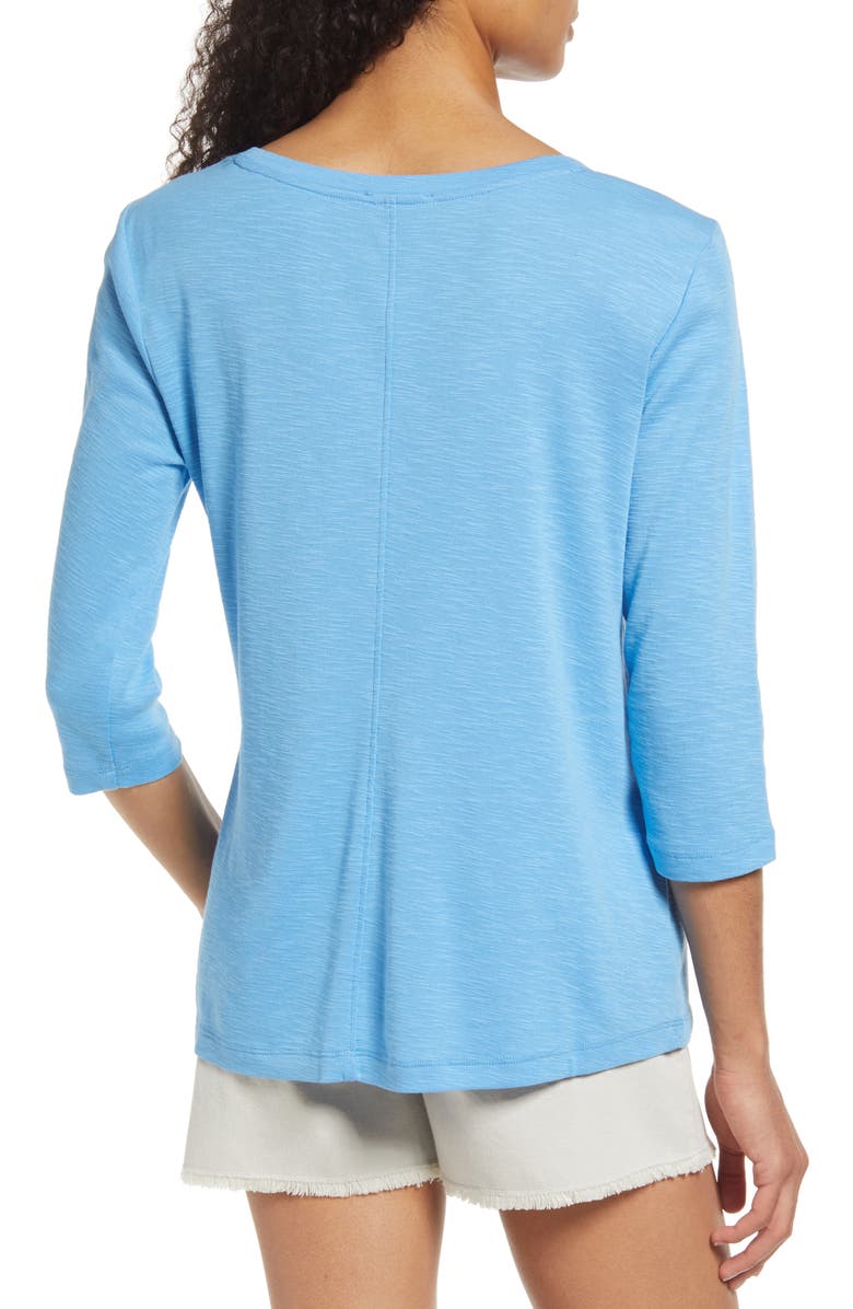 NIC+ZOE Boat Neck T-Shirt, Alternate, color, 