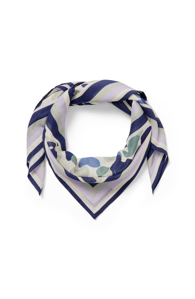 Masai Copenhagen MaAlondro Lightweight Floral Scarf, Alternate, color, Seagrass