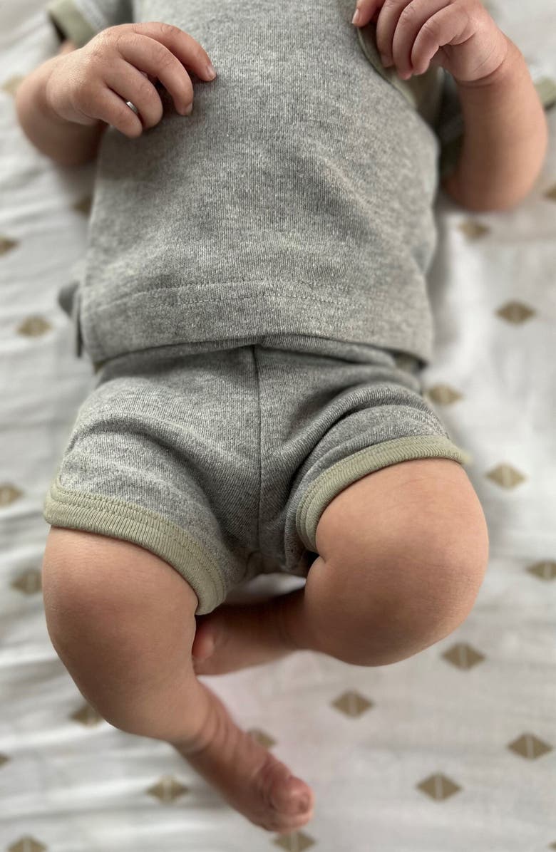 L'ovedbaby Organic Cotton T-Shirt & Shorts Set, Alternate, color, 