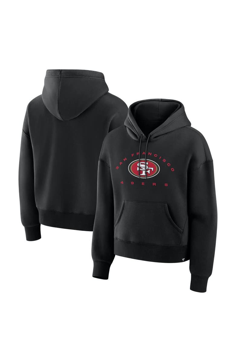 FANATICS Women's Fanatics Black San Francisco 49ers Eligible Receiver Legacy Pullover Hoodie, Main, color, Black