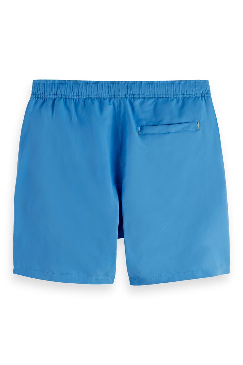 Stretch Swim Trunks, Alternate, color, AQUA BLUE