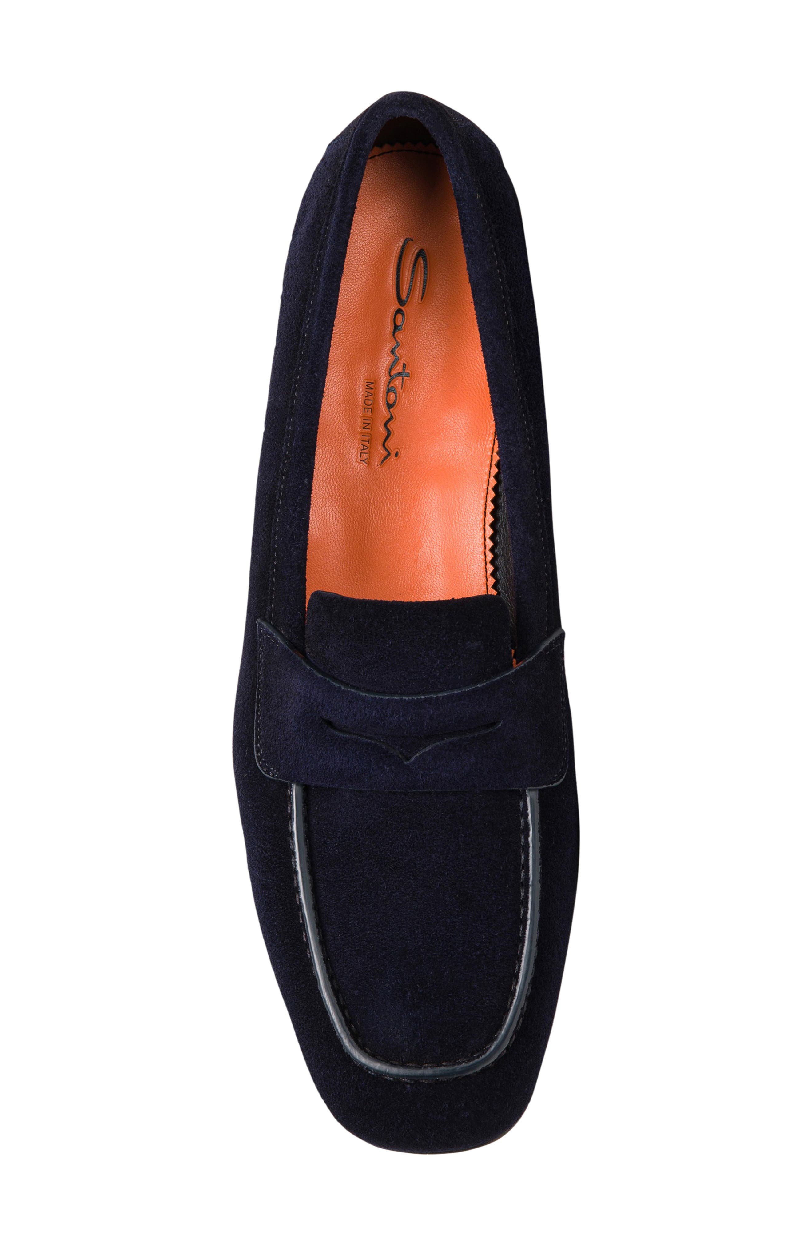 Santoni Figaro Penny Loafer, Alternate, color, 