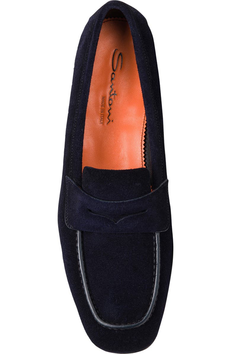 Santoni Figaro Penny Loafer, Alternate, color,