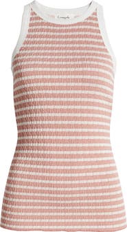 Loveappella Stripe Racerback Tank