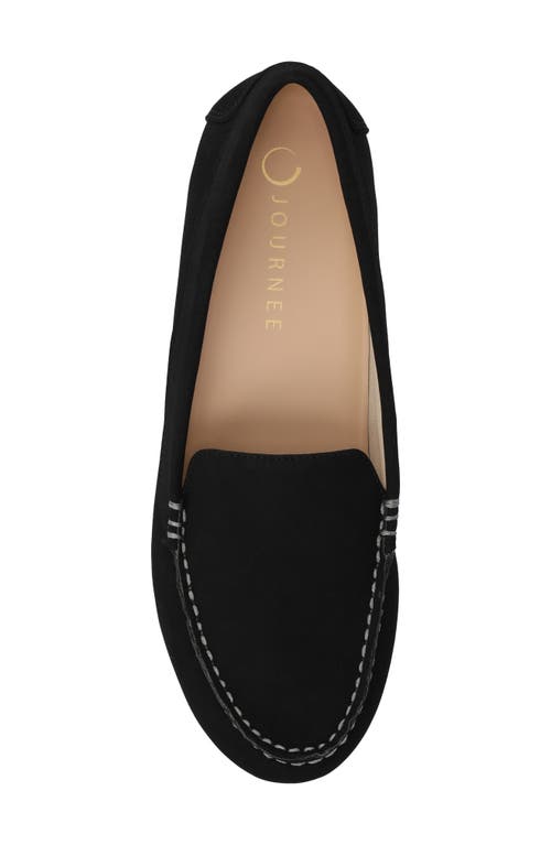Journee Collection Journee Womens Oreta Medium And Wide Width Driving Loafer In Black
