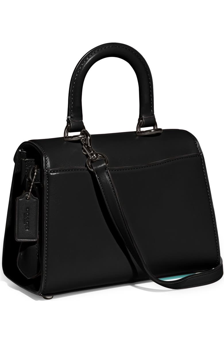 COACH Sammy 21 Leather Top Handle Bag, Alternate, color,