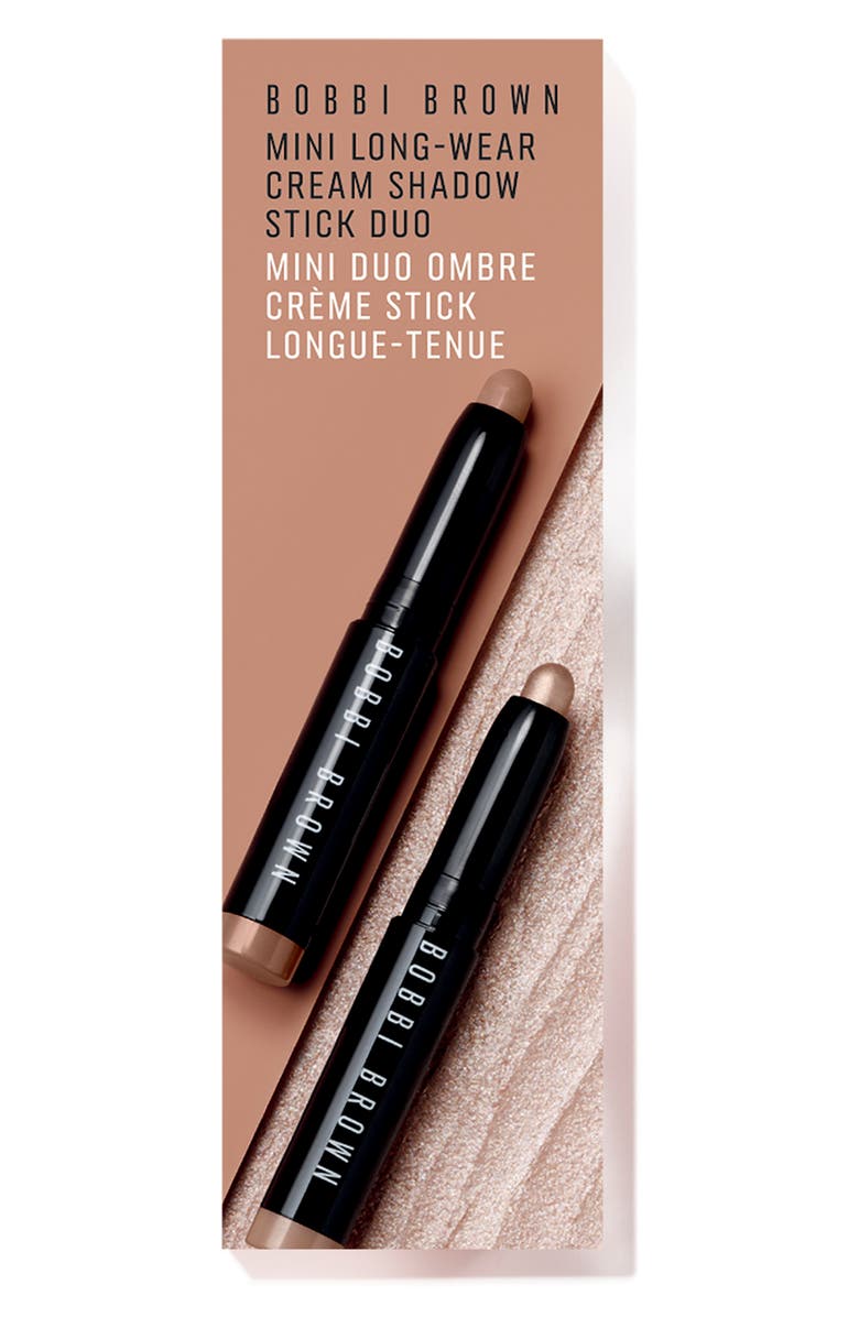 Bobbi Brown Mini Long-Wear Waterproof Cream Eyeshadow Stick Duo $34 Value, Alternate, color,