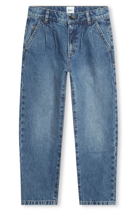 Kids' Tapered Fit Nonstretch Denim Jeans (Little Kid & Big Kid)