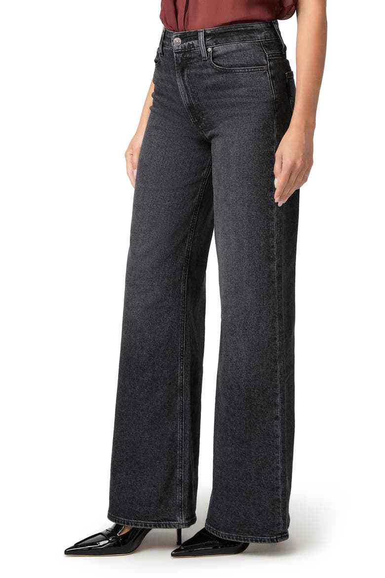 Frances High Waist Wide Leg Jeans, Alternate, color, MEZZANOTTE