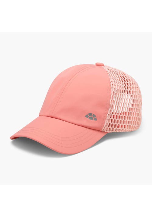 Turtle Fur Trekker Trucker Hat In Pink