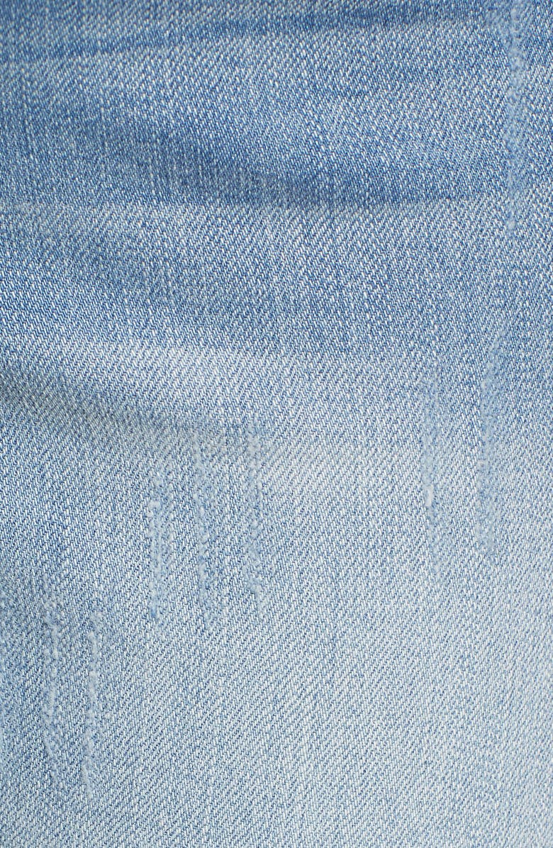 1822 Denim Maternity Biker Shorts, Alternate, color, 