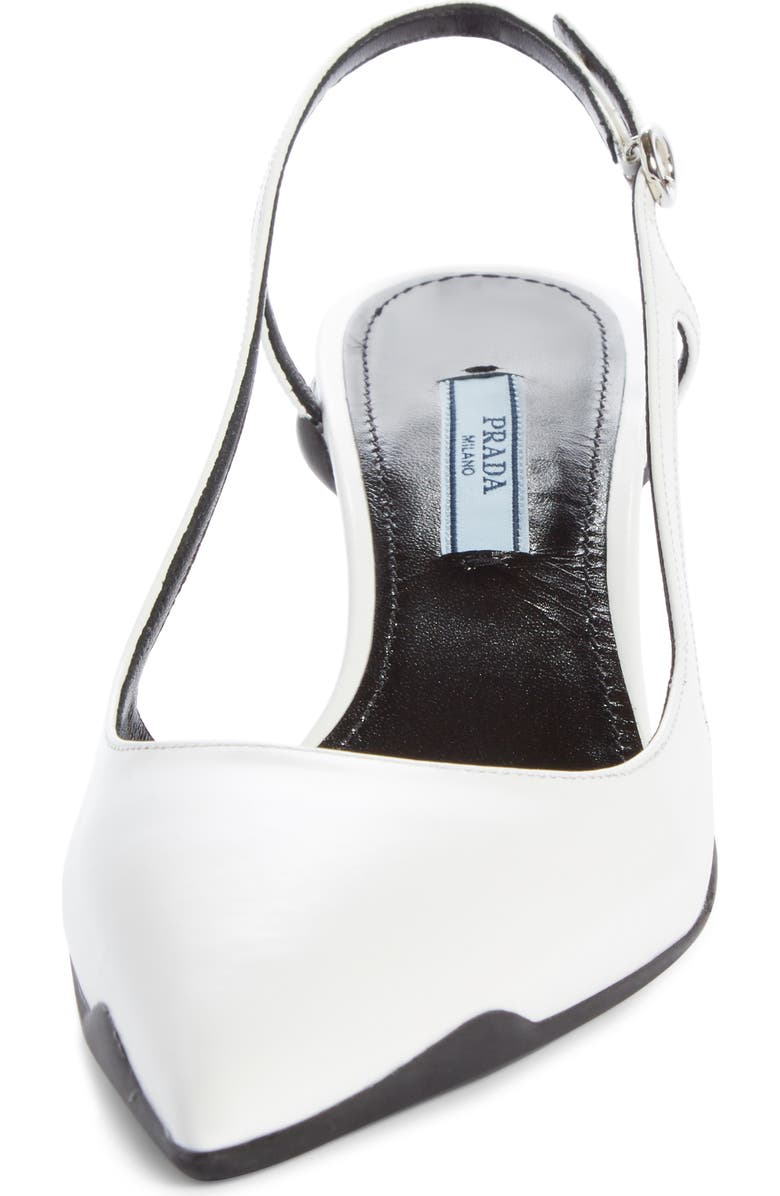 Prada Slingback Pump, Alternate, color,