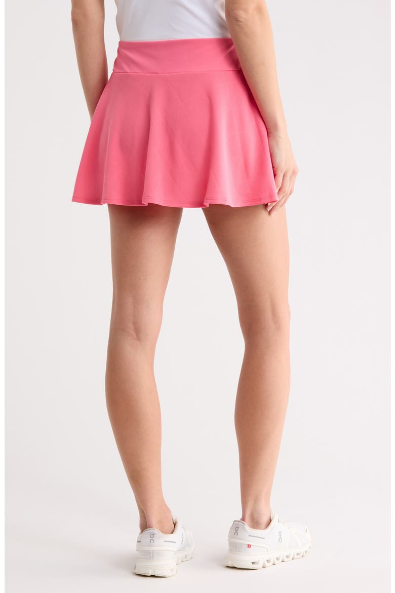 Grid Jacquard Tennis Skort, Alternate, color, CAMELLIA ROSE