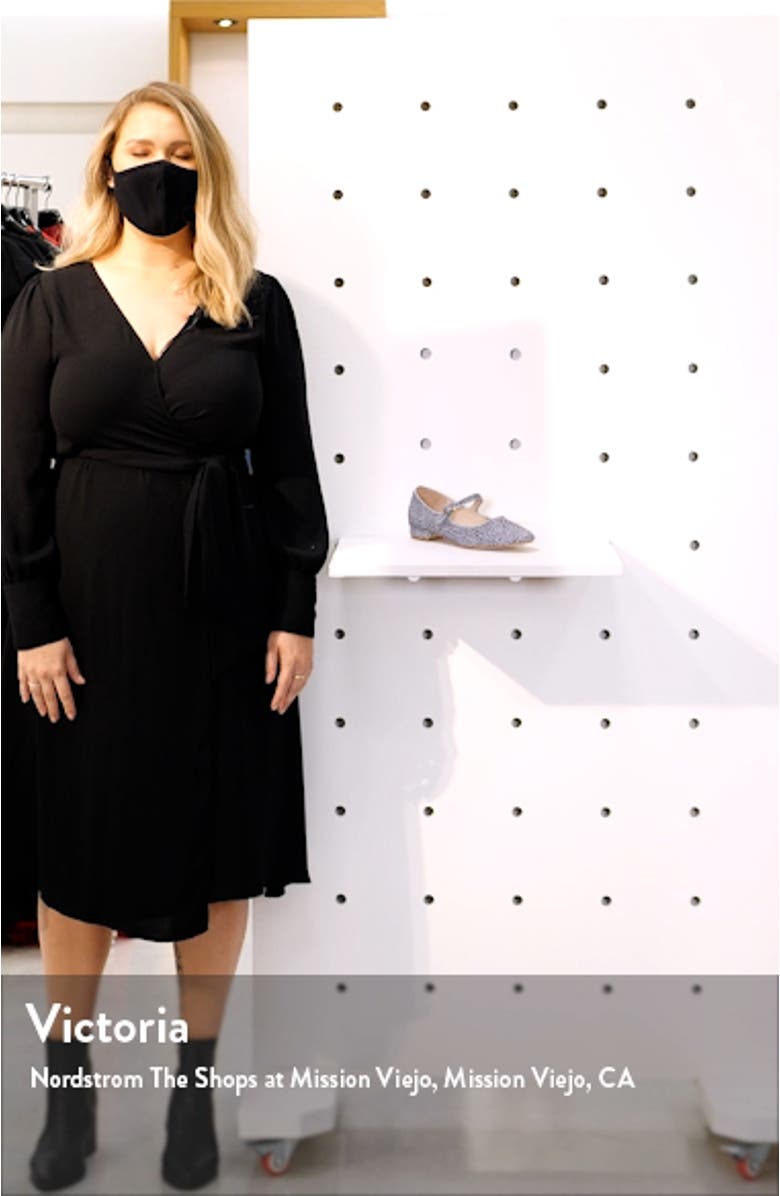 Kemp Genuine Calf Hair Mary Jane Flat, sales video thumbnail