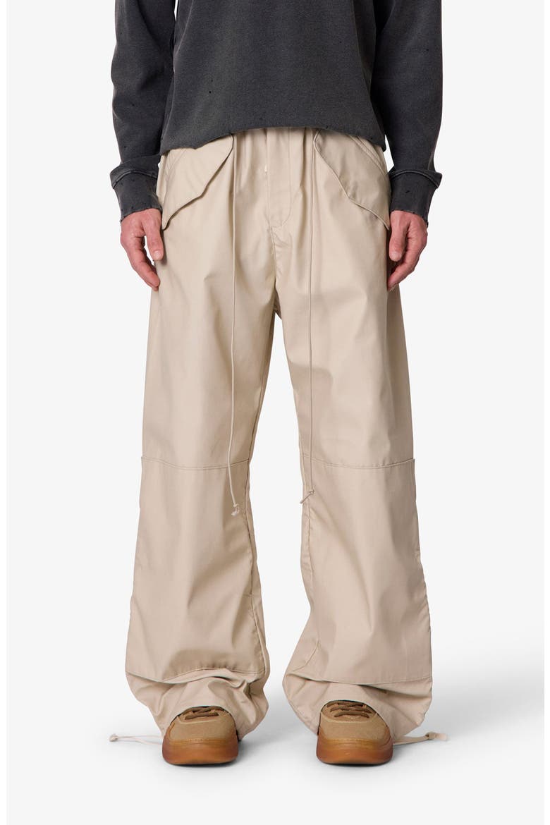 Baggy Military Cargo Pants, Main, color, OFF WHITE