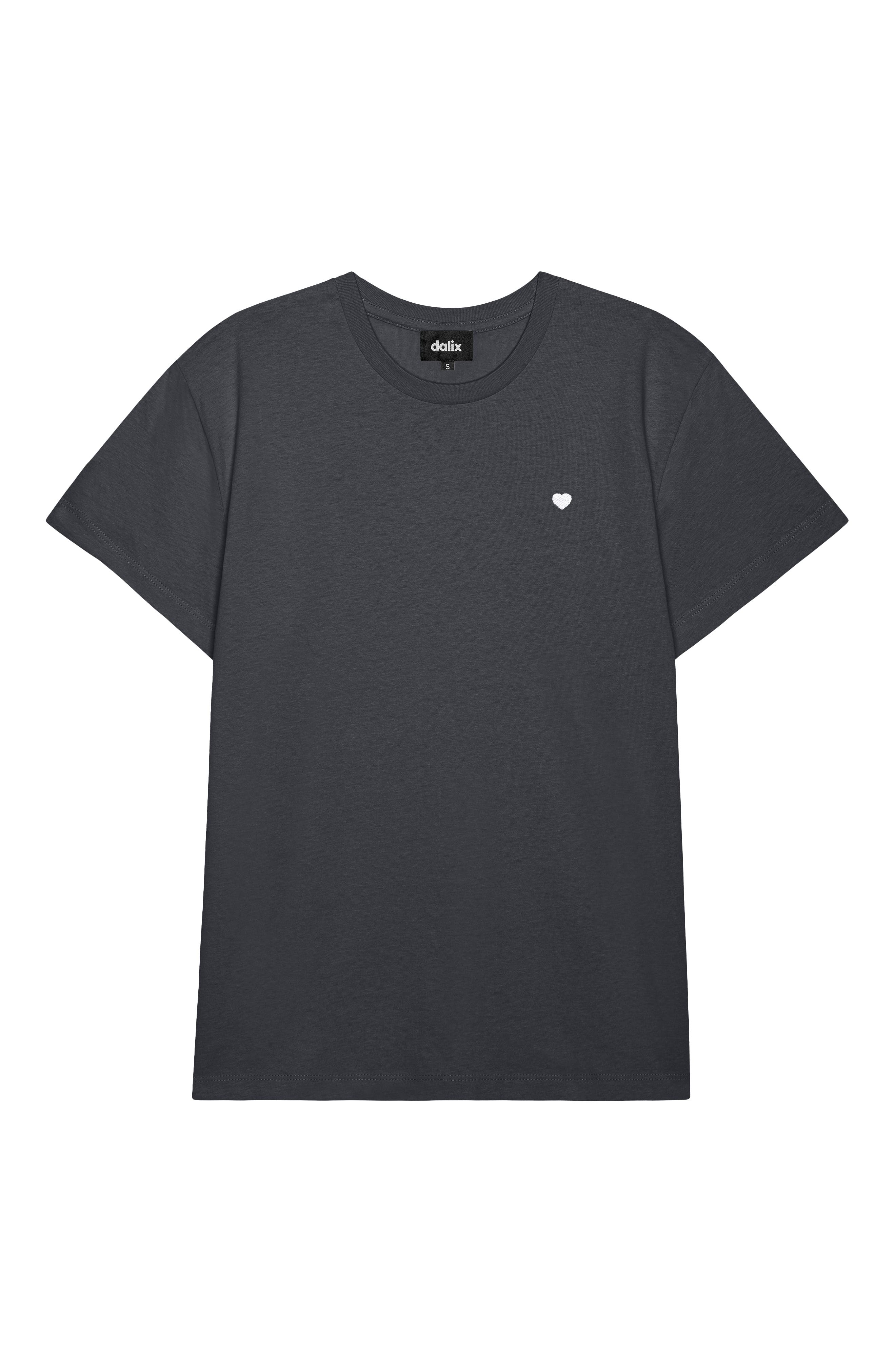 Womens Lil Heart Lightweight Everyday Tee - image 3