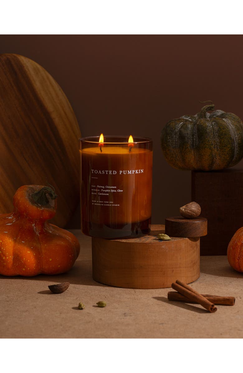 BROOKLYN CANDLE STUDIO Toasted Pumpkin Fall Candle, Alternate, color,