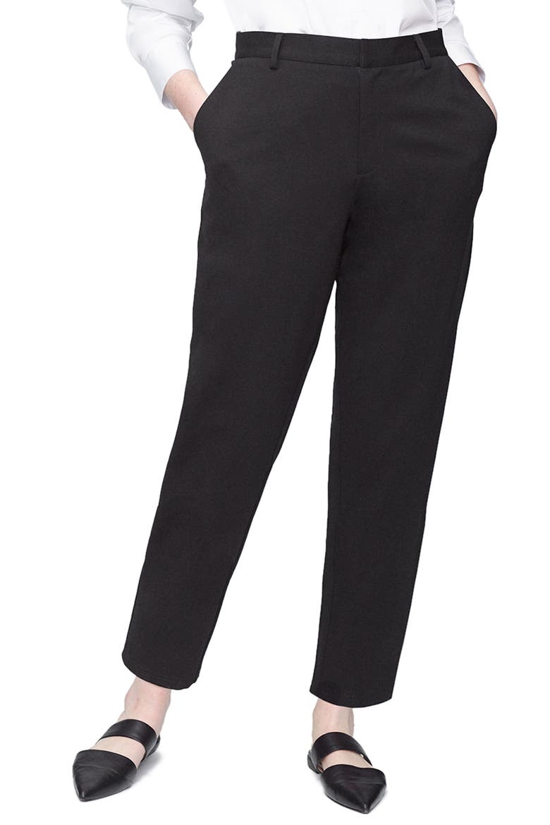 Cigarette Pants, Main, color, BLACK