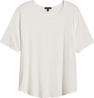 Universal Standard Lily Liquid Jersey Crewneck Top