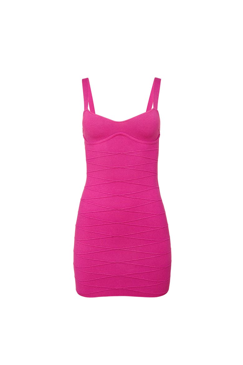 Bandage Dress, Alternate, color, Wild Pink
