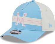 New Era Men's New Era  Light Blue/White Inter Miami CF 2025 Jersey Hook 9FORTY M-Crown Adjustable Hat