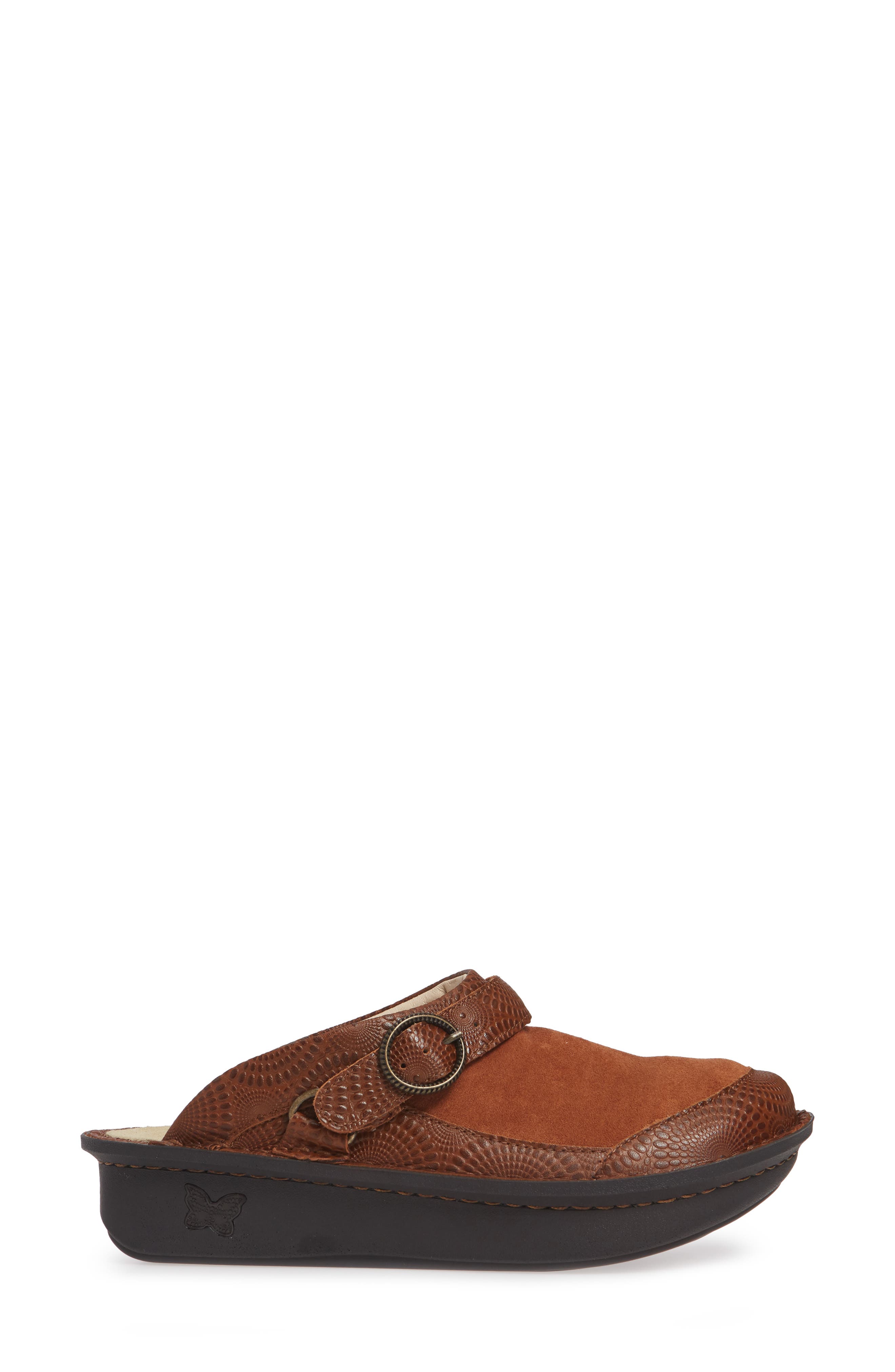 Seville Water Resistant Clog, Alternate, color, BRANDY LEATHER