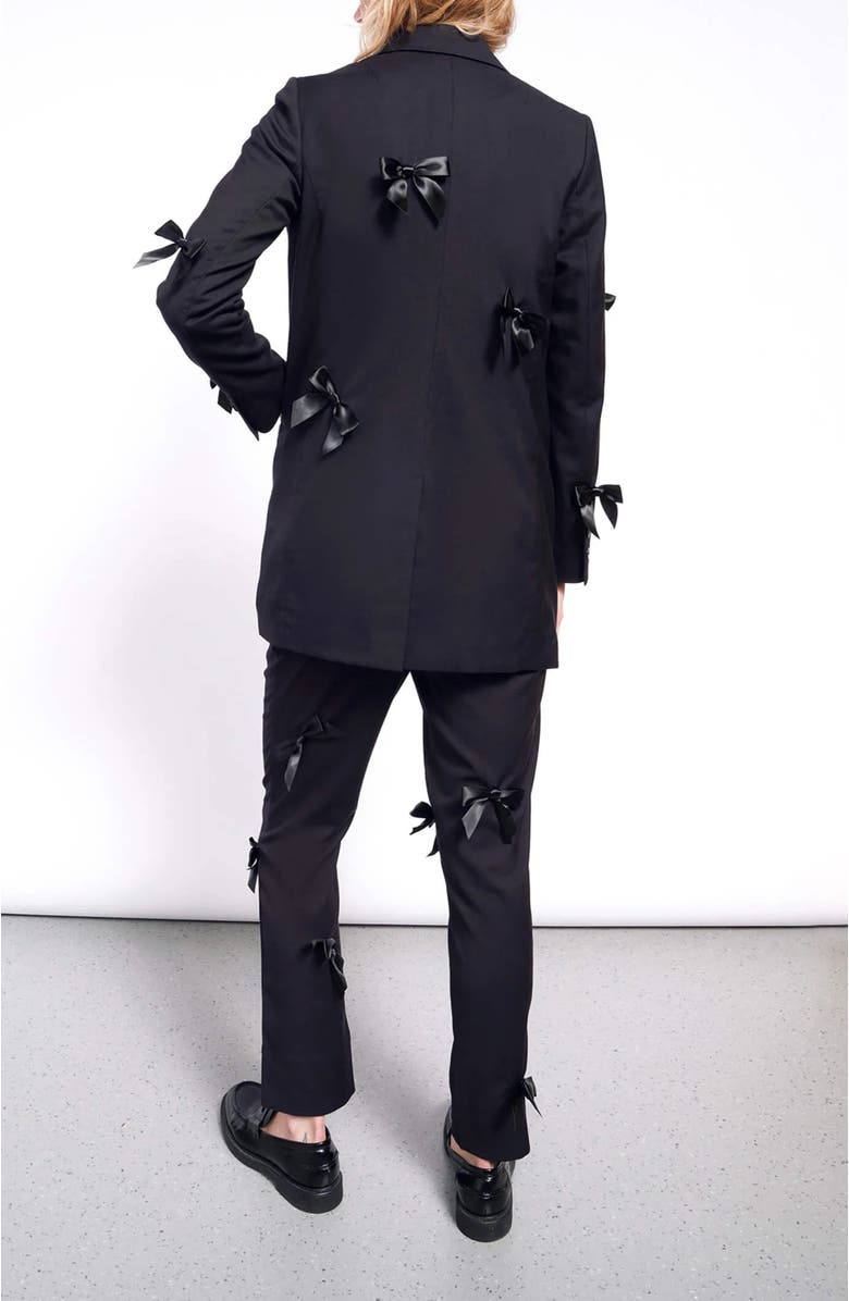 WILDFANG The Empower Bows Double Breasted Blazer, Alternate, color,