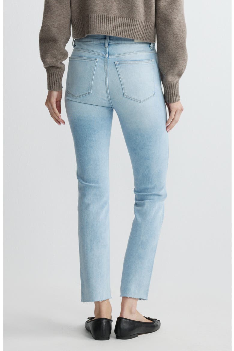 Mara Instasculpt™ Mid Rise Ankle Straight Leg Jeans, Alternate, color, OCEAN