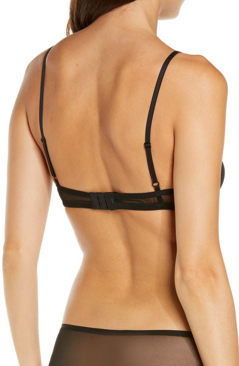 LUELLE Tibi Mesh Bralette, Alternate, color,