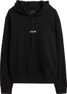 RtA Dion Oversize Black Windows Error Cotton Hoodie