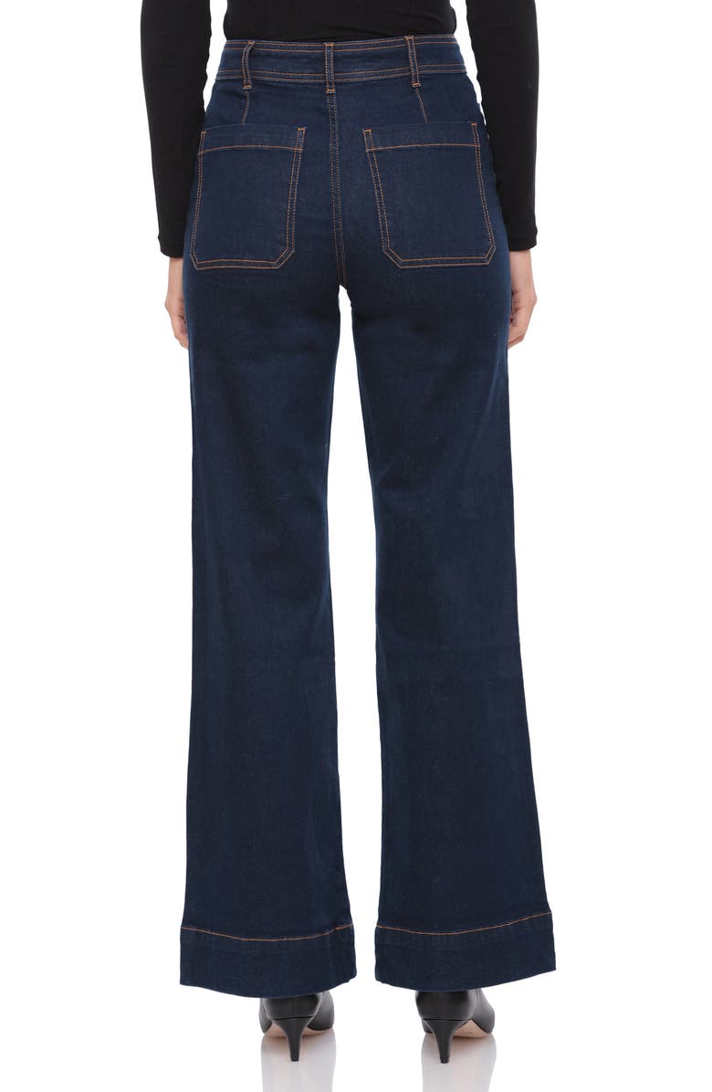 Bagatelle High Waist Wide Leg Jeans, Alternate, color, 