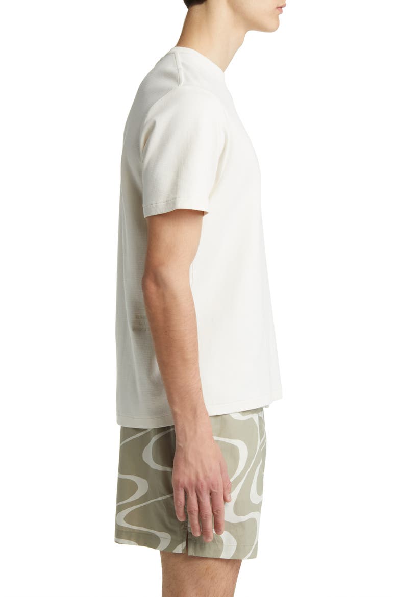 Duo Fold Cotton T-Shirt, Alternate, color, WHITE SAND